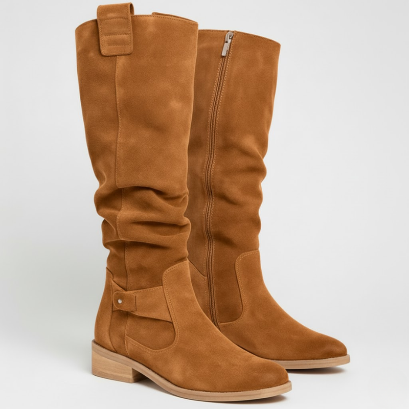Beatrix - Bottes orthopédiques en daim