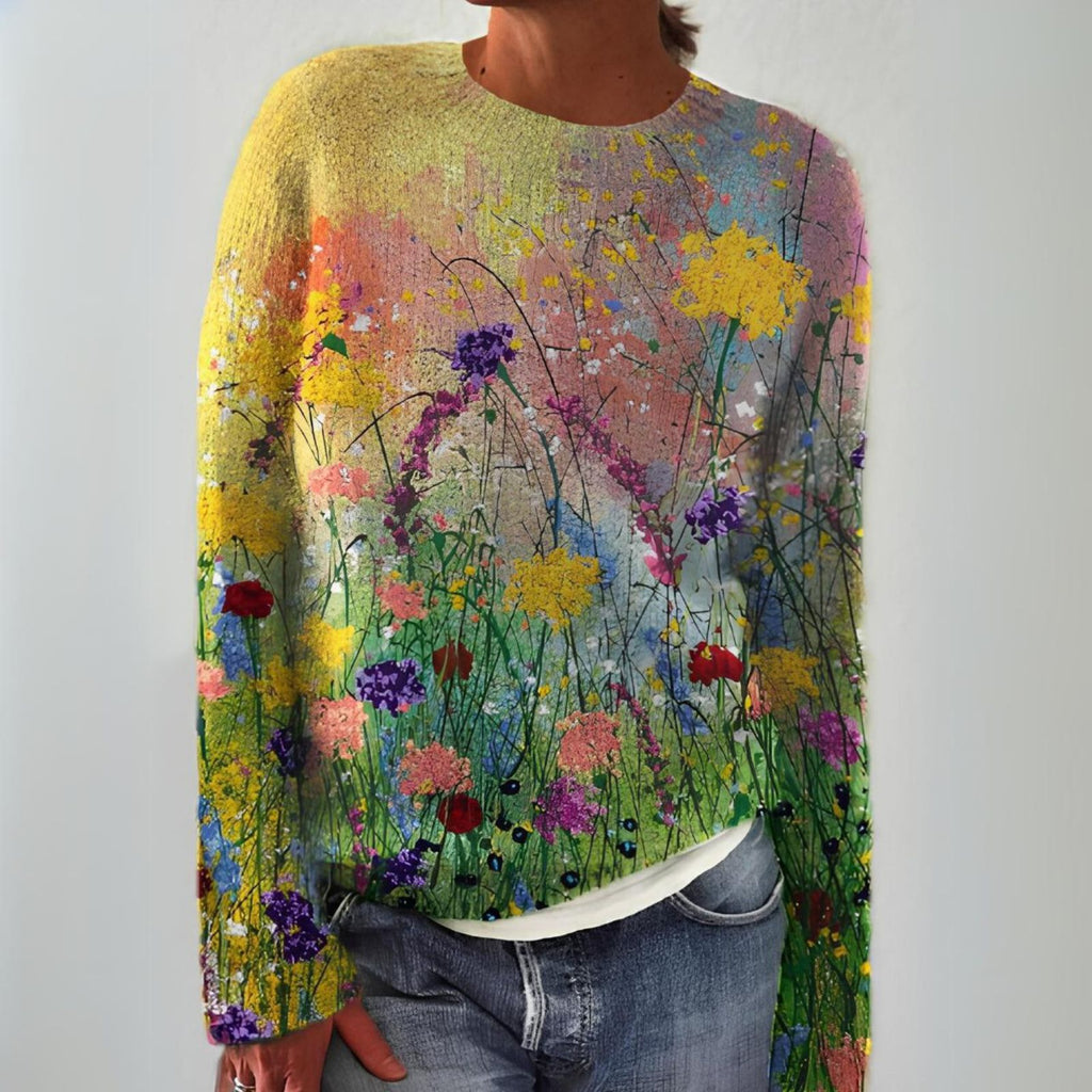 Greta - Pull en tricot islandais