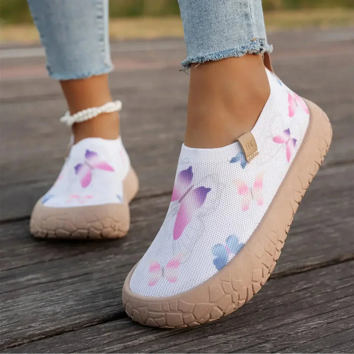 Allegra - Baskets à enfiler coussinées