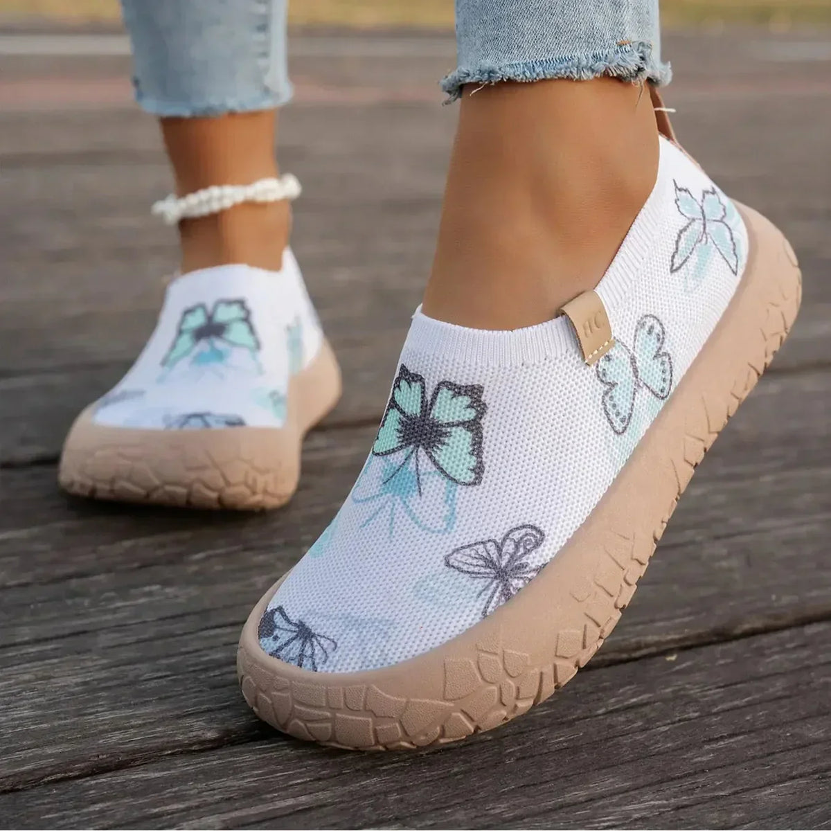 Allegra - Baskets à enfiler coussinées