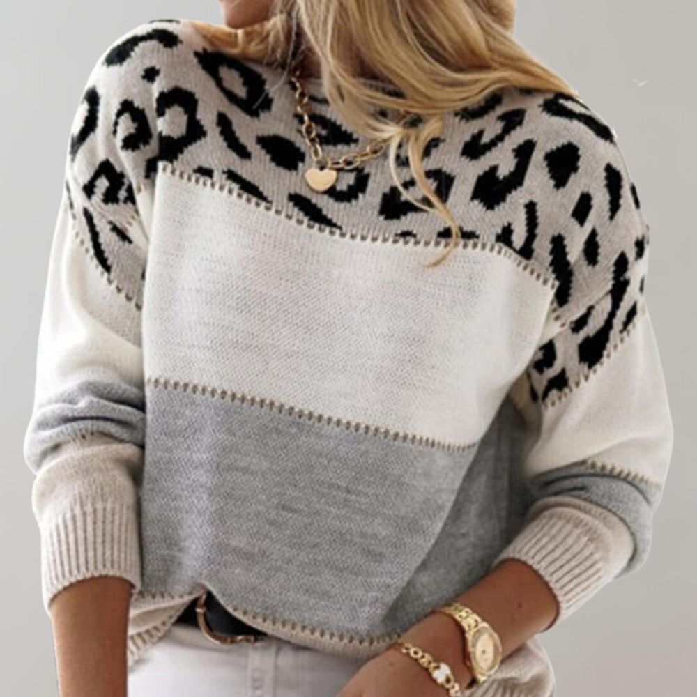 Cheyenne - Pull Tendance Chic à Motifs