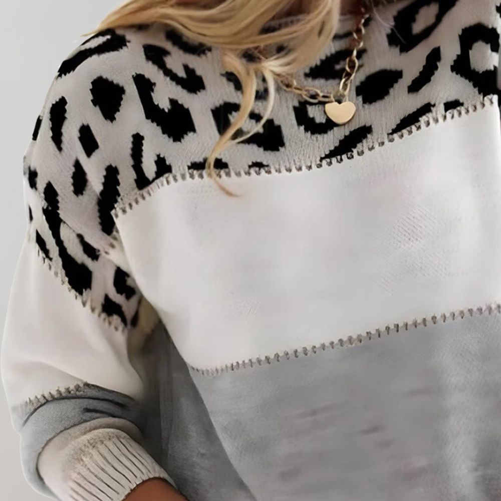 Cheyenne - Pull Tendance Chic à Motifs