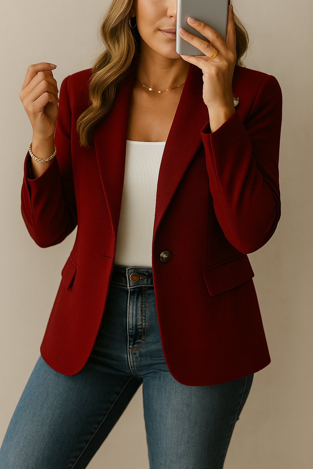 ASTRA - Blazer chic structuré
