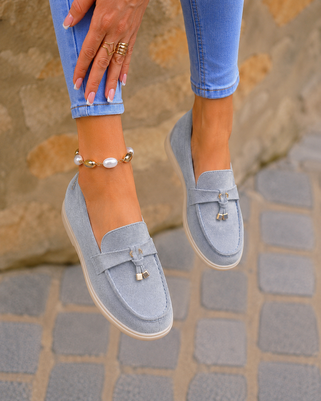 Nerivelle - Mocassins doux au toucher