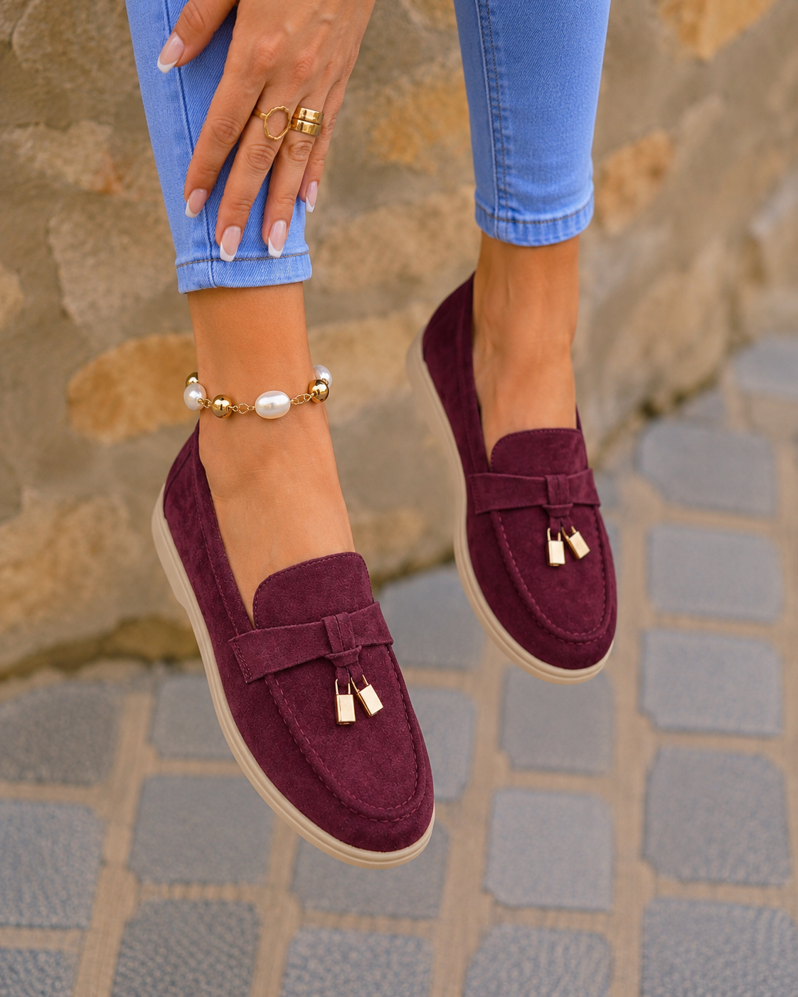 Nerivelle - Mocassins doux au toucher
