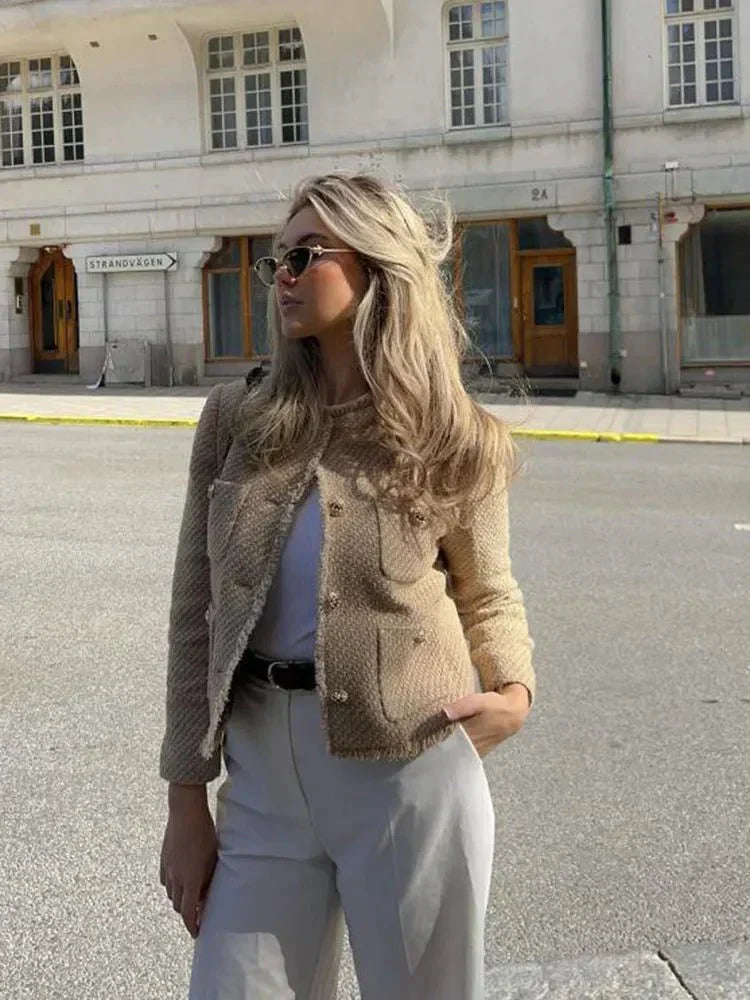 Madeline - Veste Chic Texturée