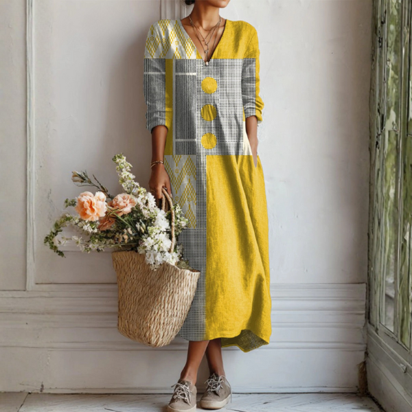 Emma - Robe en lin décontractée