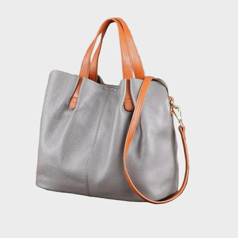 Alana - Sac à main en cuir véritable