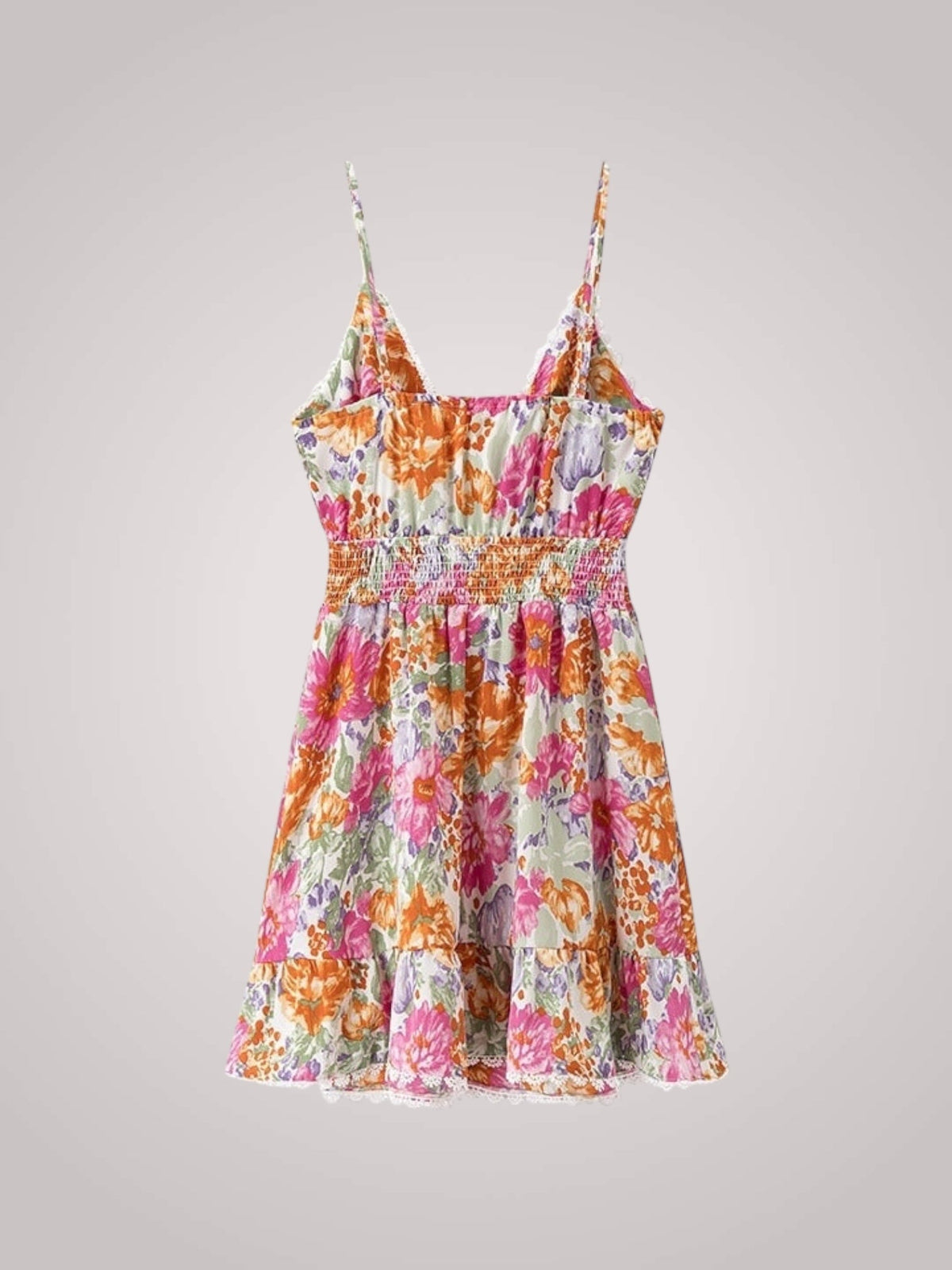 Rosie - Robe courte à fleurs