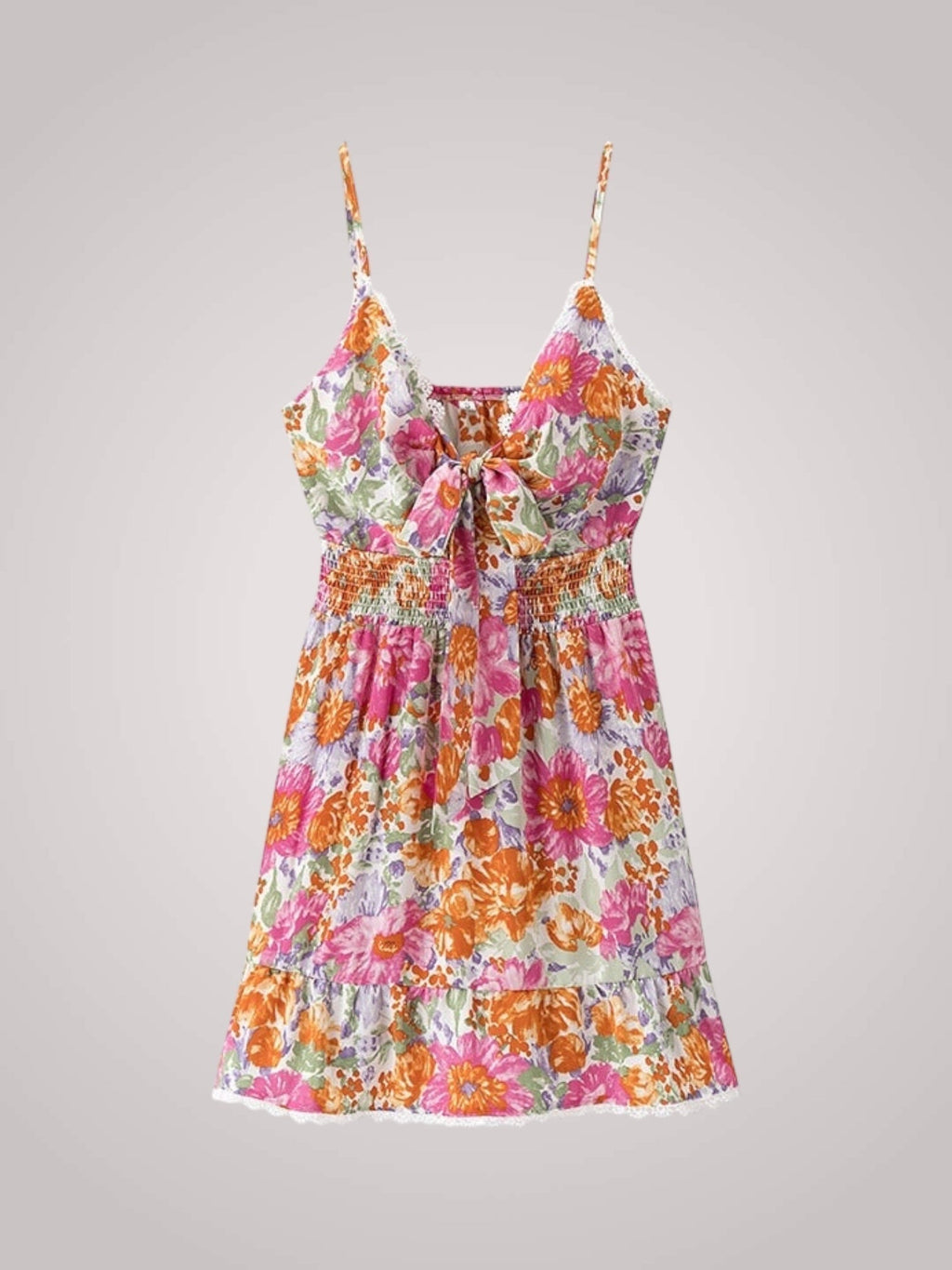 Rosie - Robe courte à fleurs