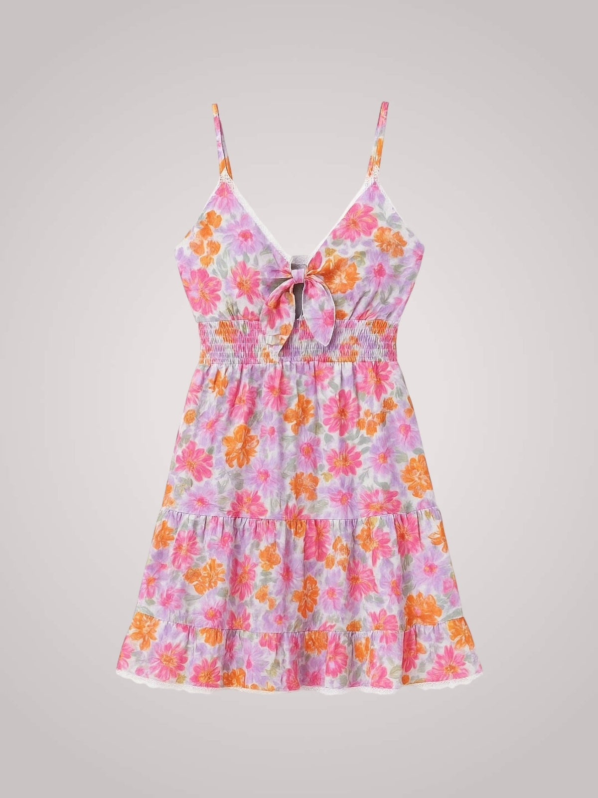 Rosie - Robe courte à fleurs