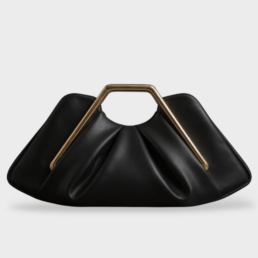 Martha - Pochette en cuir origami