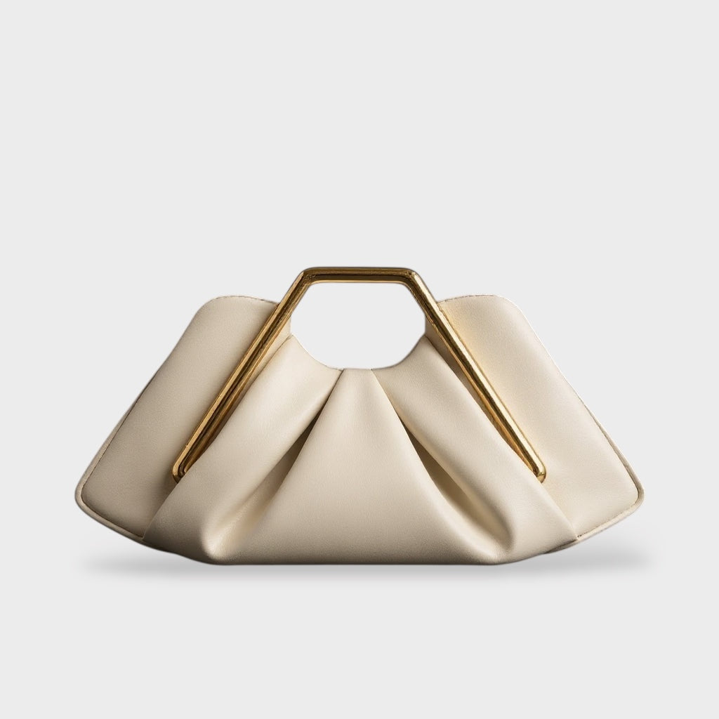 Martha - Pochette en cuir origami