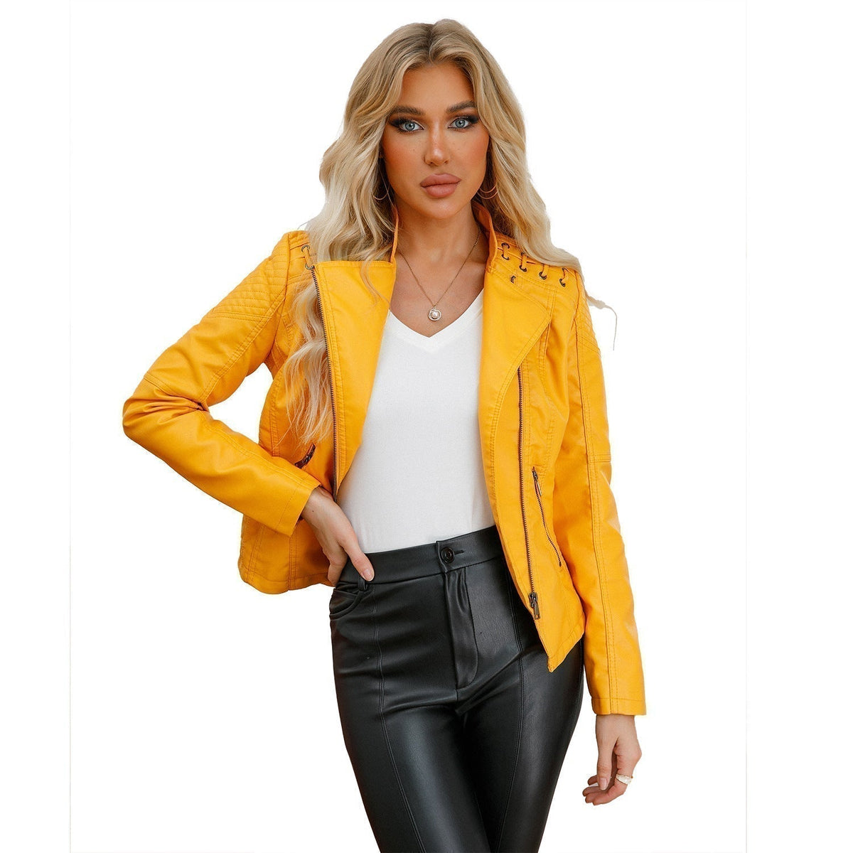 Raven - Veste en satin audacieuse