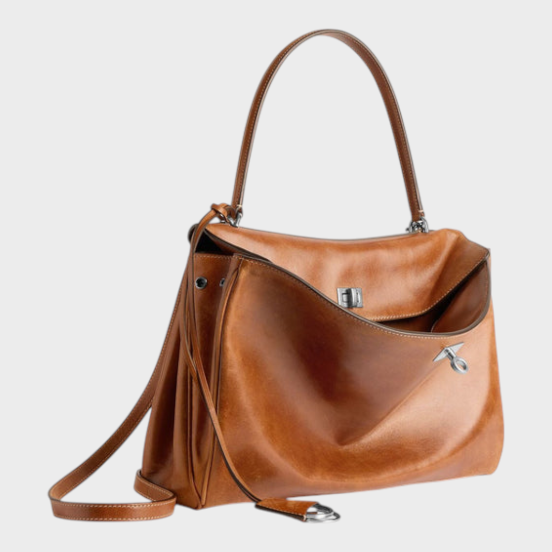 Libby - Sac à main en cuir minimaliste
