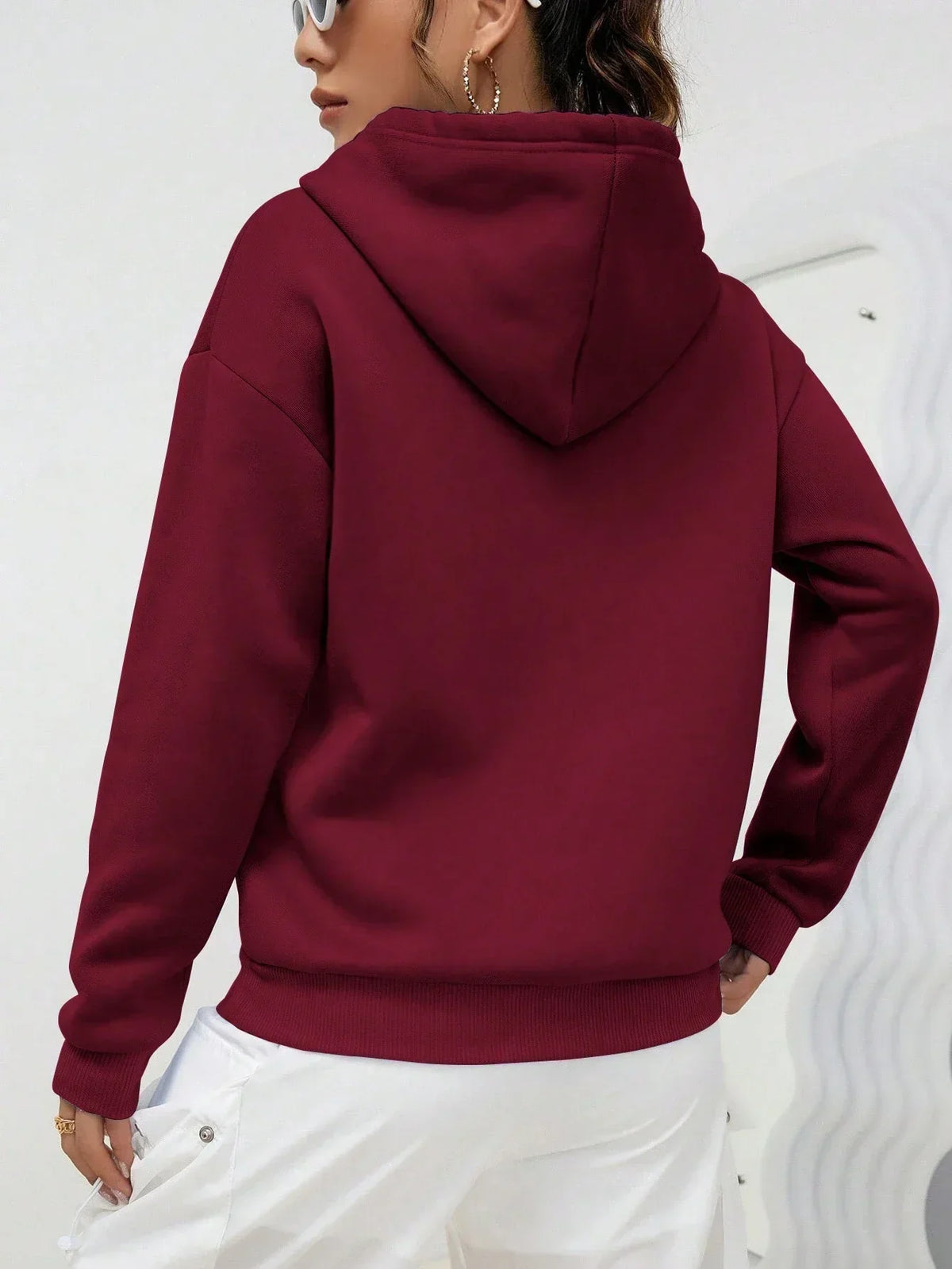 Quintessa - Sweat à capuche en coton doux
