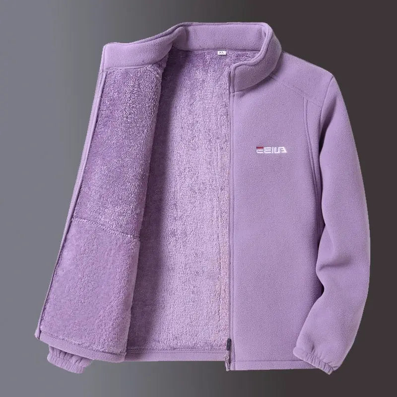 Katherine - Veste en peluche douce