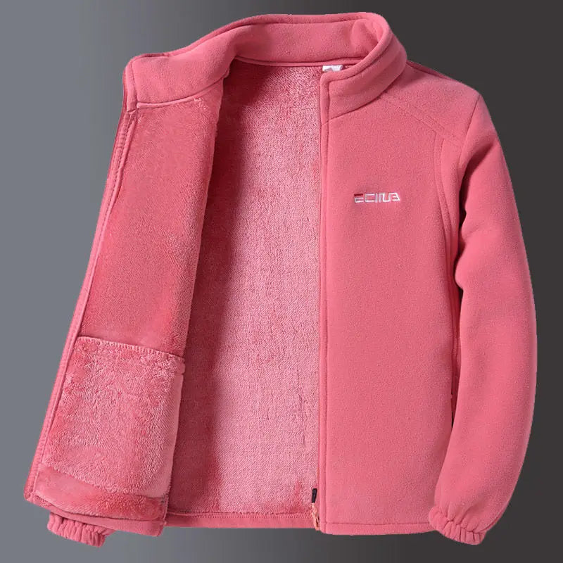 Katherine - Veste en peluche douce