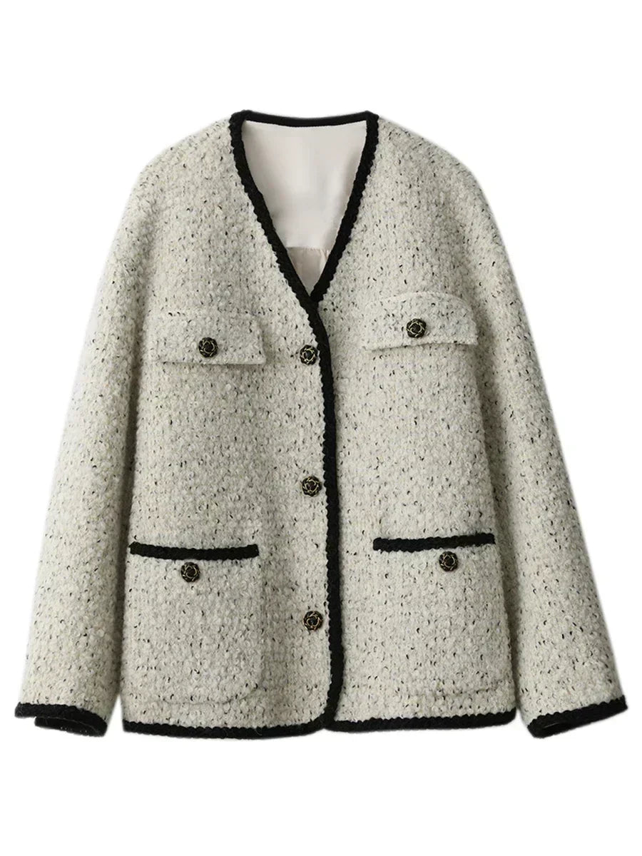 Grace - Manteau Élégance Texturé