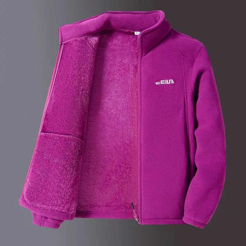 Katherine - Veste en peluche douce