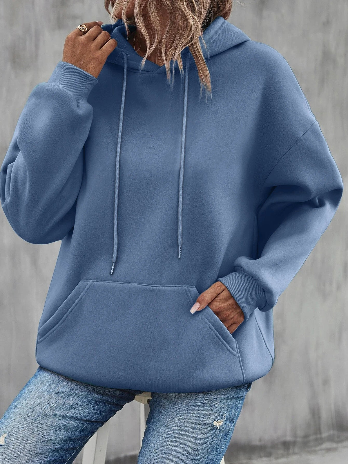 Quintessa - Sweat à capuche en coton doux