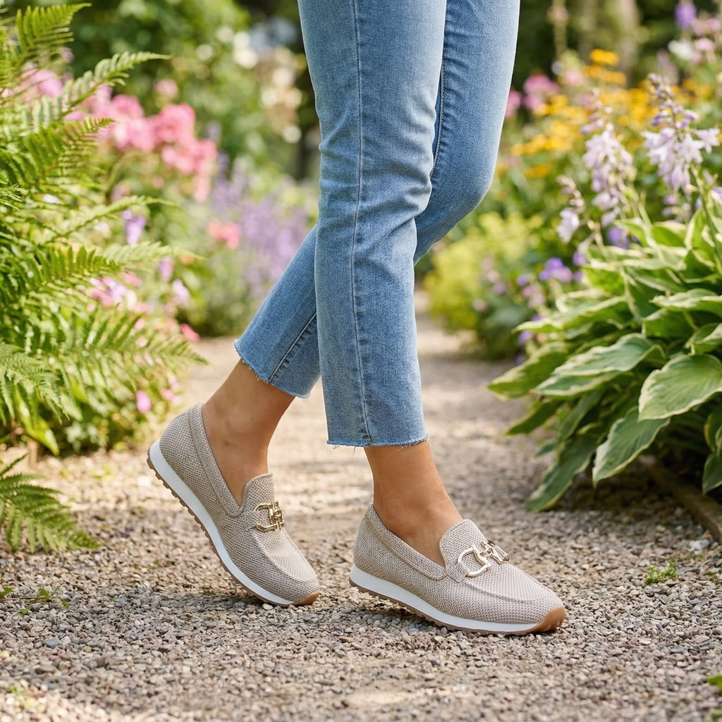 Rosamira - Mocassins à enfiler coussinés