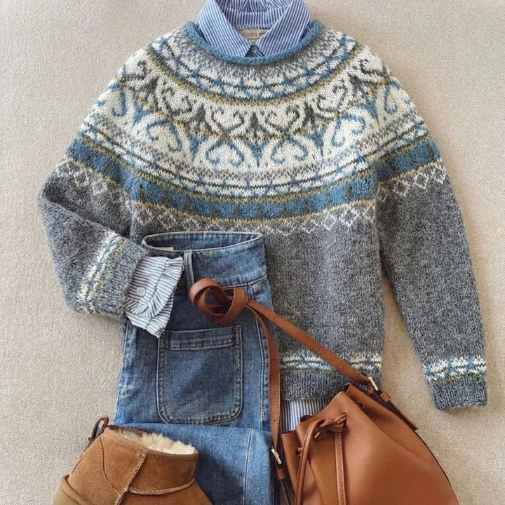 Luxe - Pull en tricot vintage
