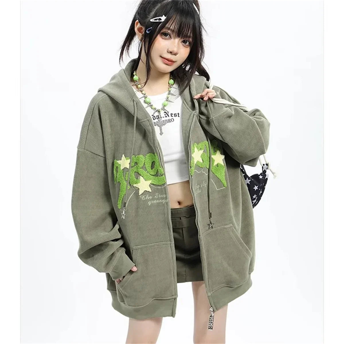 Irene - Veste graphique confortable