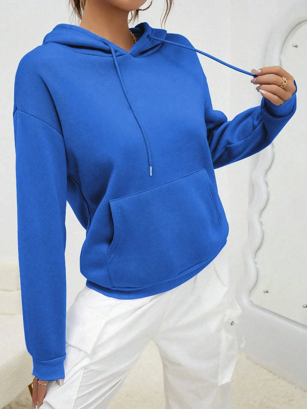 Quintessa - Sweat à capuche en coton doux