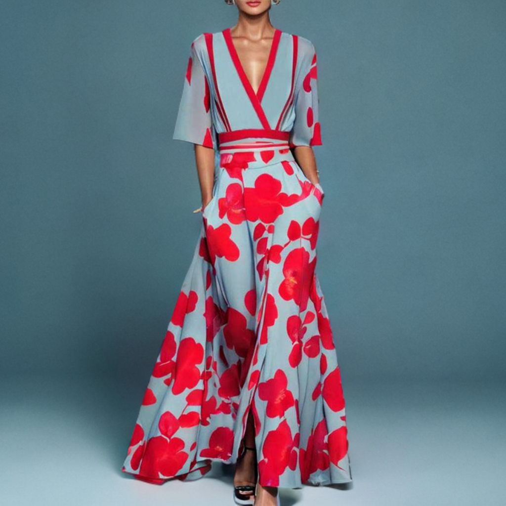 Ayana - Robe à manches élégante