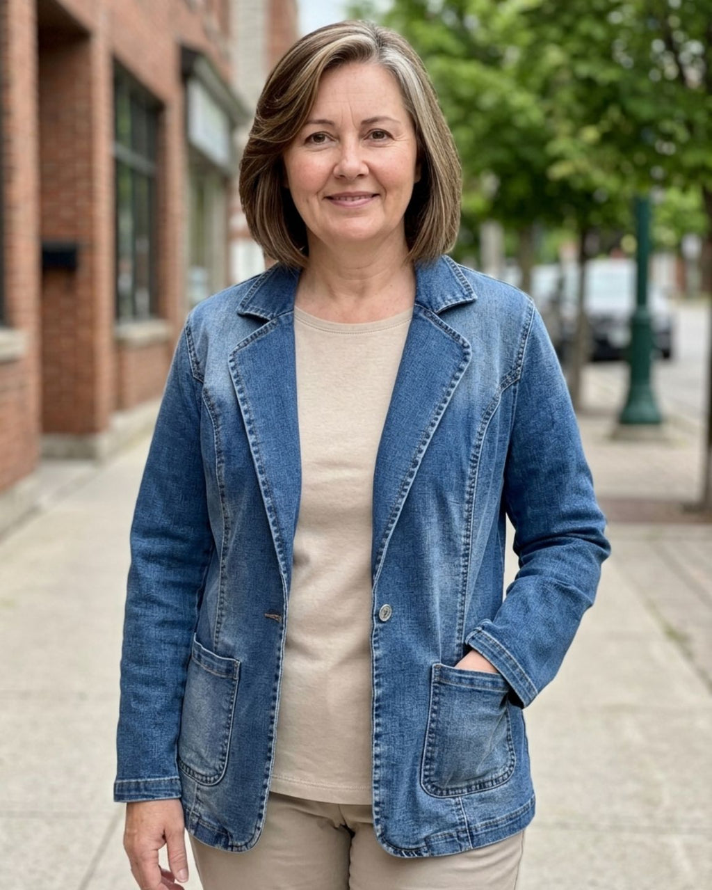 Tamara - Veste en jean décontractée