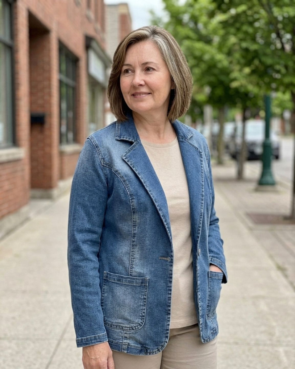 Tamara - Veste en jean décontractée