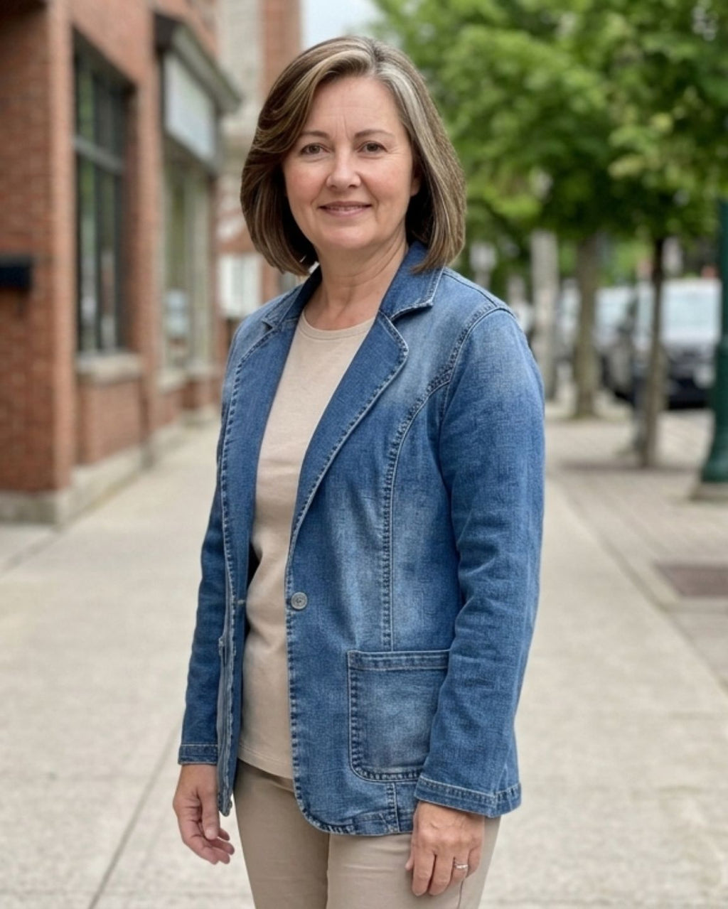Tamara - Veste en jean décontractée