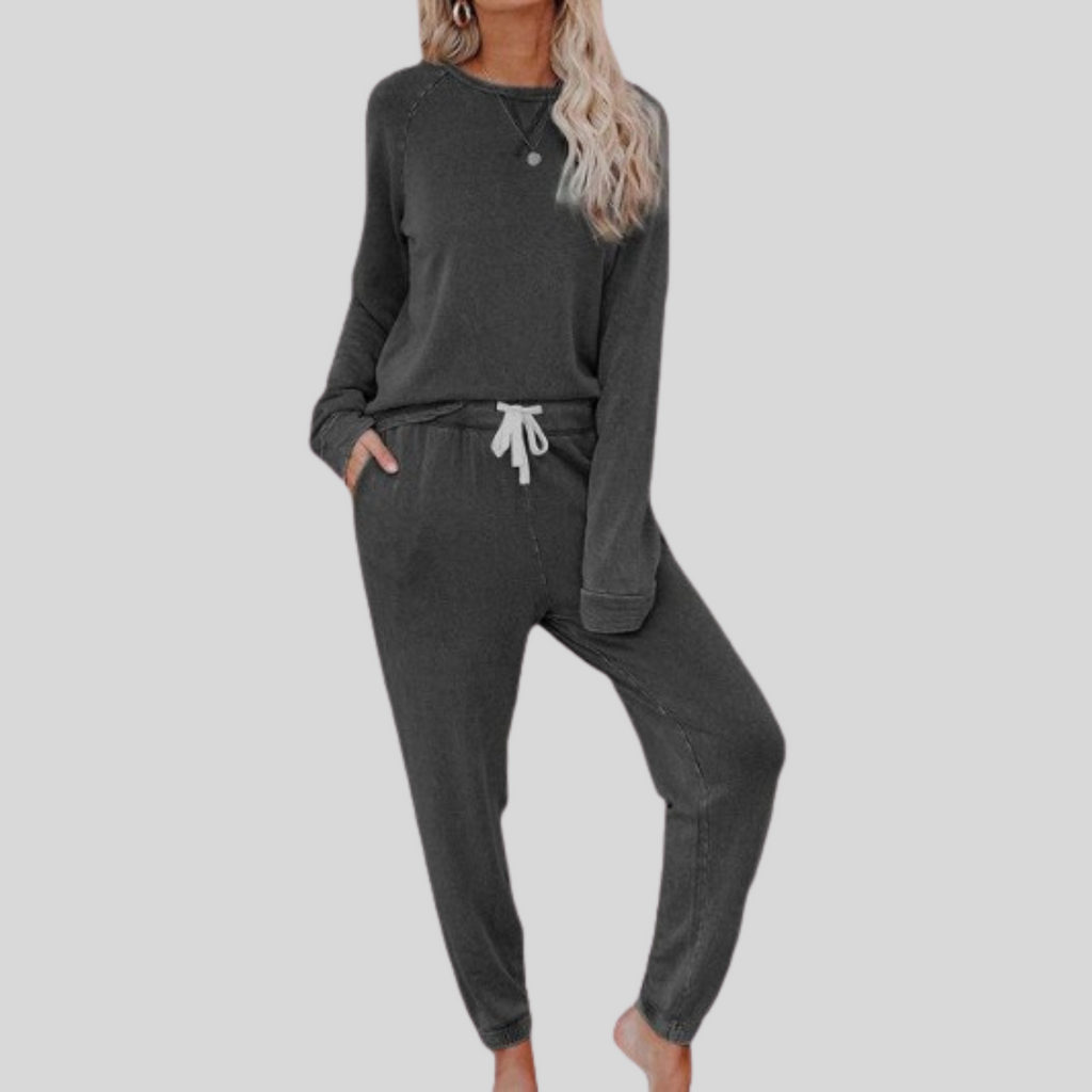 JOCELYN - Ensemble décontracté à manches longues et pantalon de survêtement