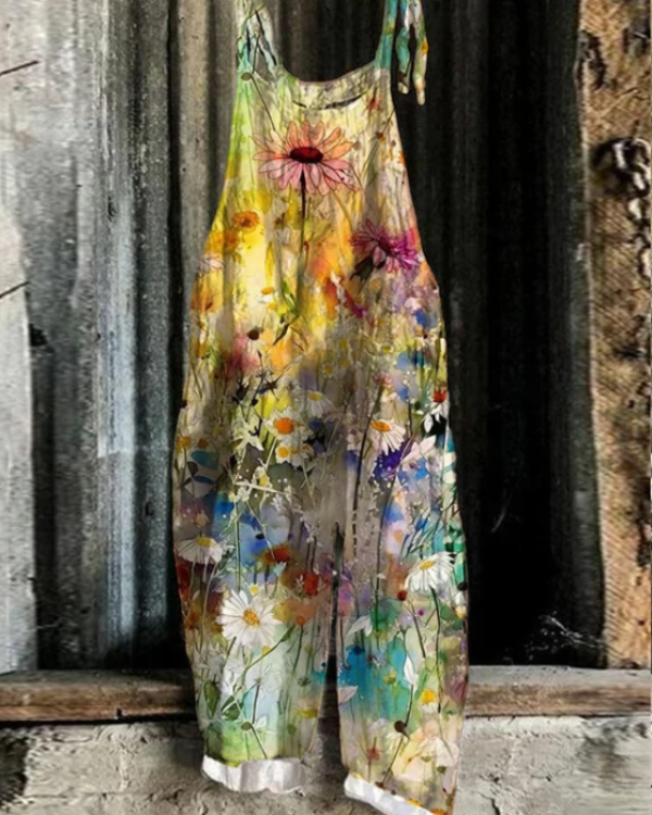 Ophelia - Combinaison florale vintage