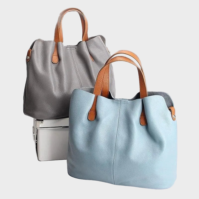 Alana - Sac à main en cuir véritable