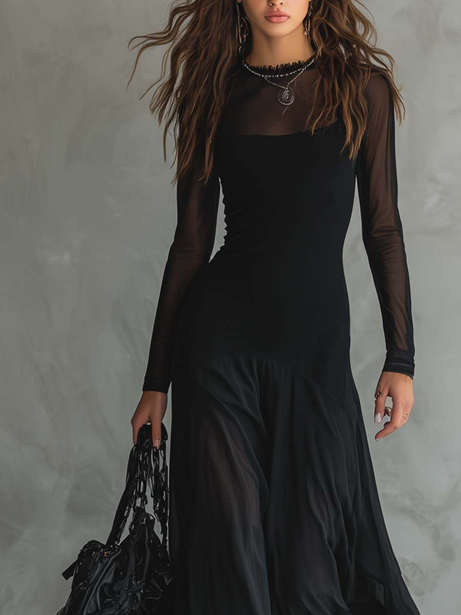 Orrila - Robe longue douce au toucher