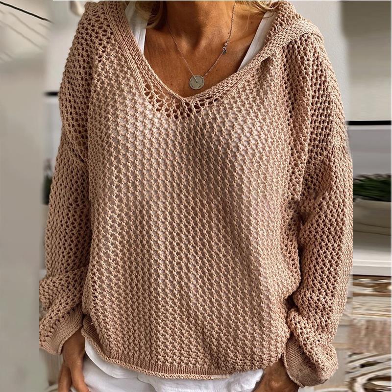 Delyne - Pull en tricot coupe ample