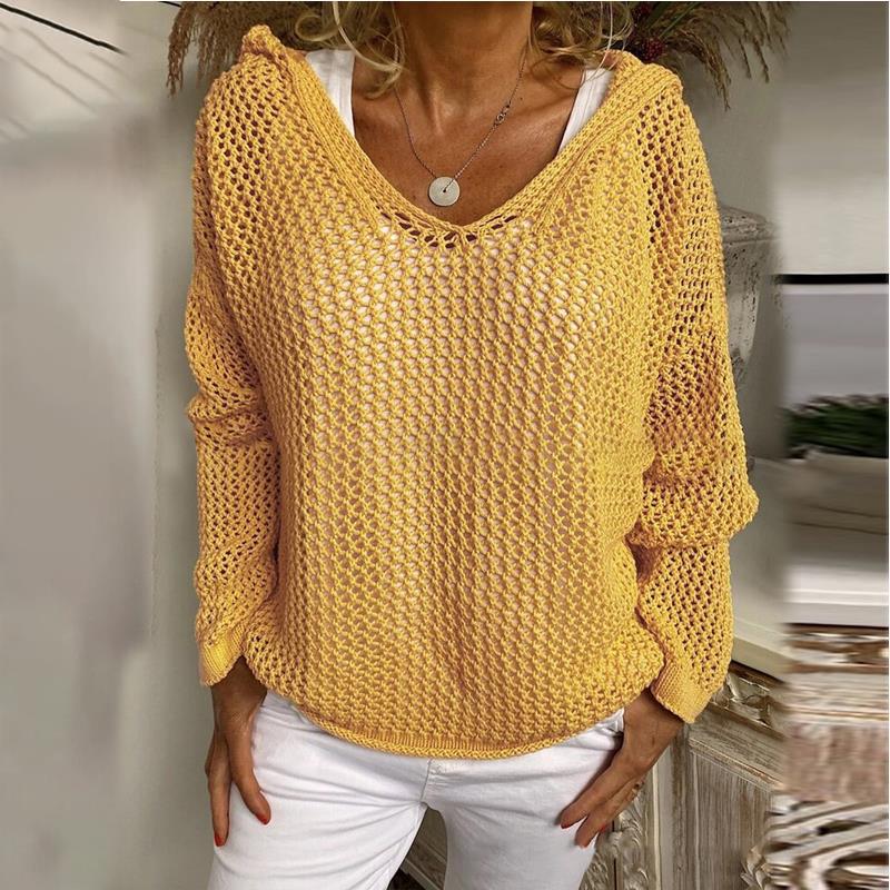 Delyne - Pull en tricot coupe ample