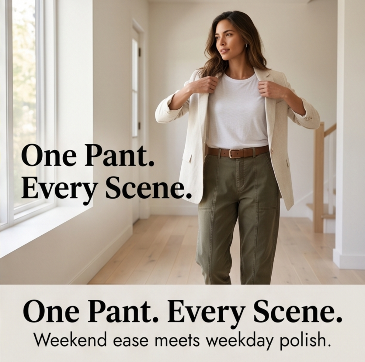 Marsona - Pantalon utilitaire sur mesure pour le travail et le week-end