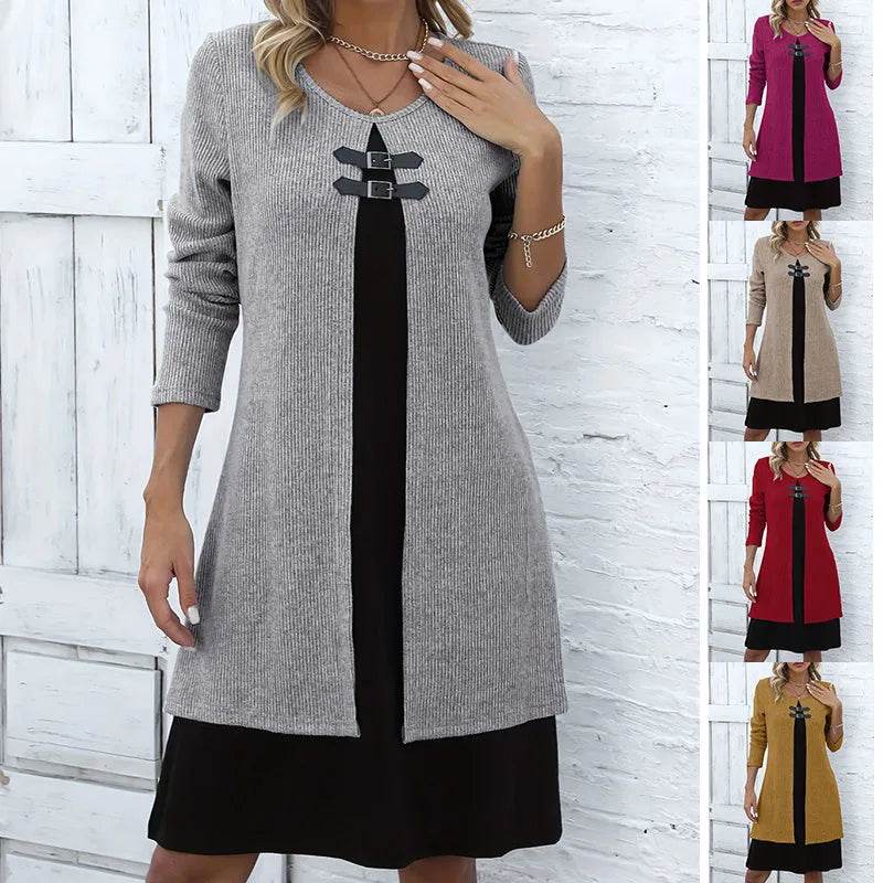 Sylvie - Robe trapèze en coton