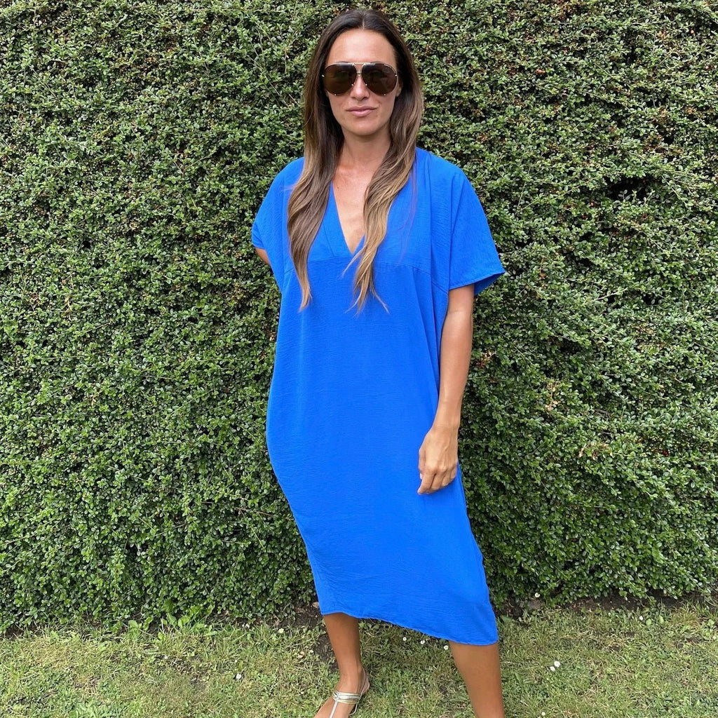 Noemie - Robe ample à col en V