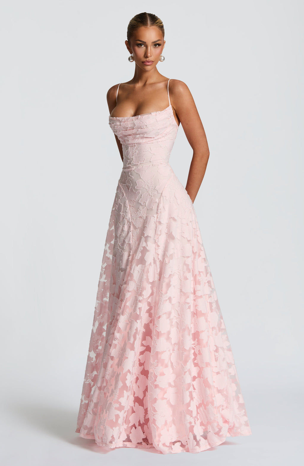 ELOISA - Robe maxi laced in love