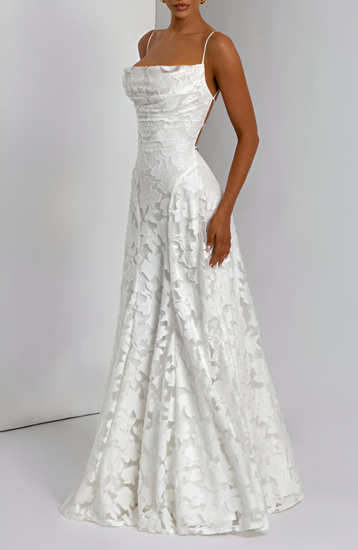 ELOISA - Robe maxi laced in love