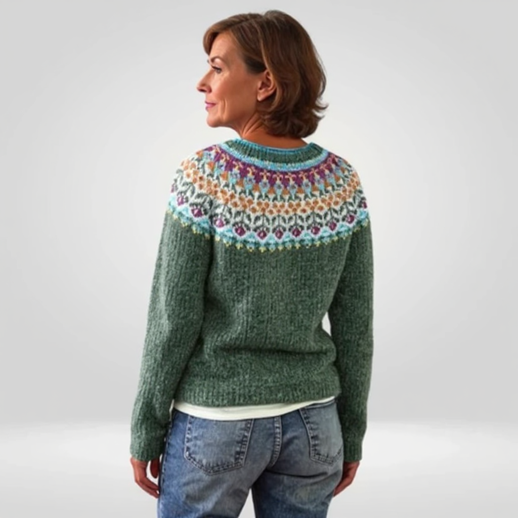 Brittany - Pull en tricot islandais