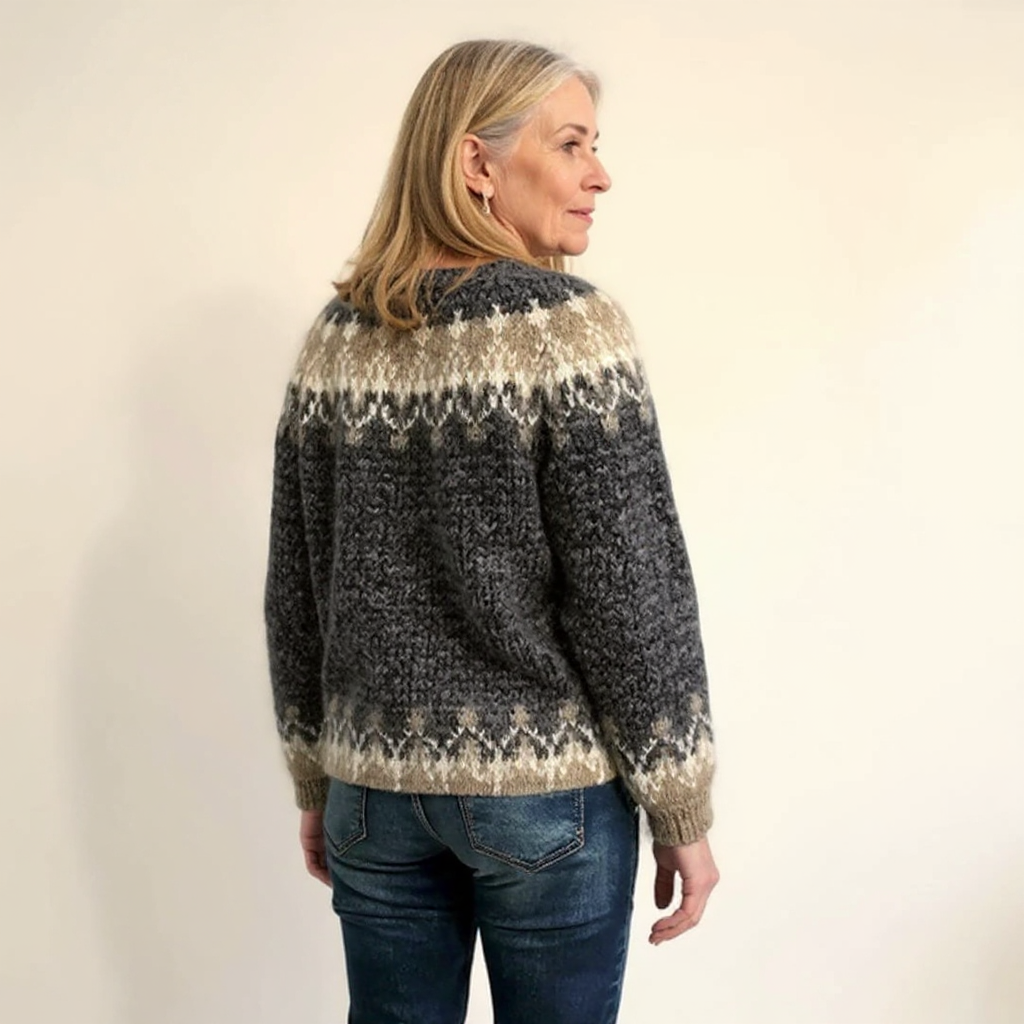 Samantha - Pull en tricot islandais
