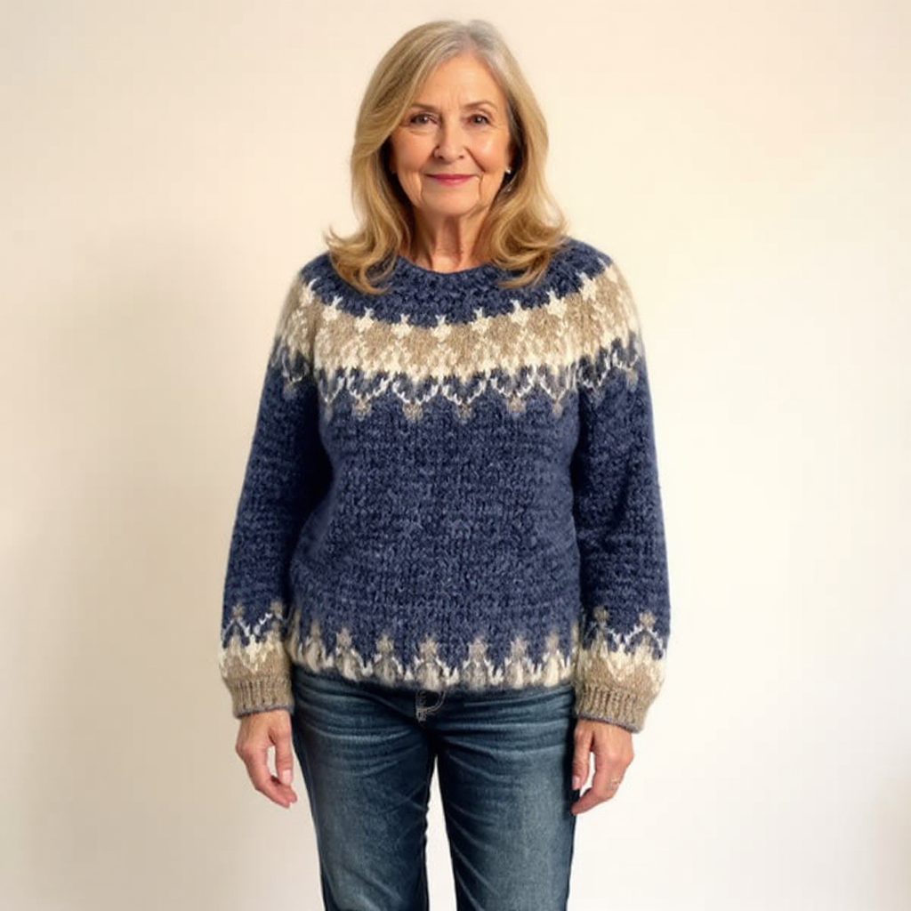 Samantha - Pull en tricot islandais