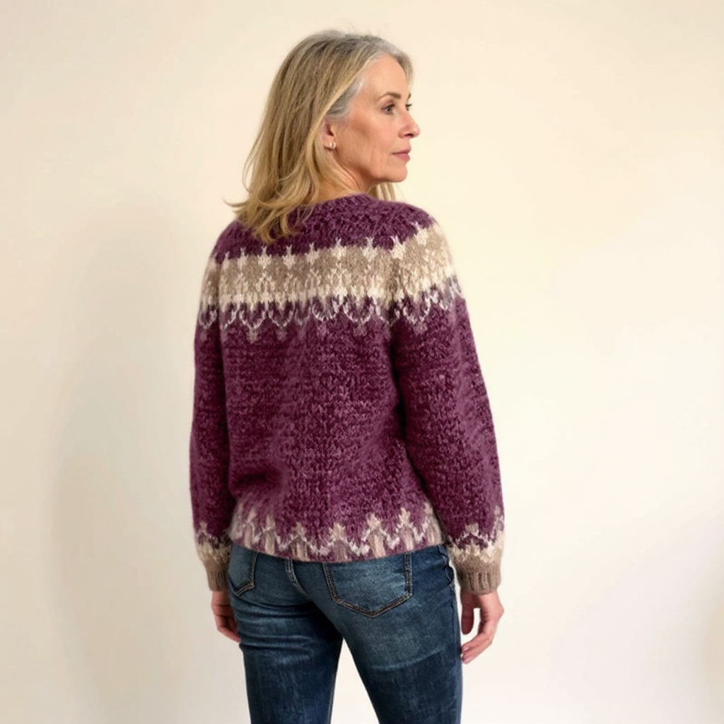 Samantha - Pull en tricot islandais