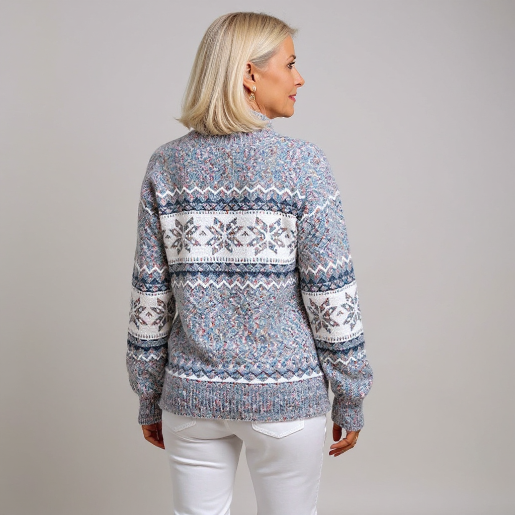 Melanie - Pull en tricot islandais