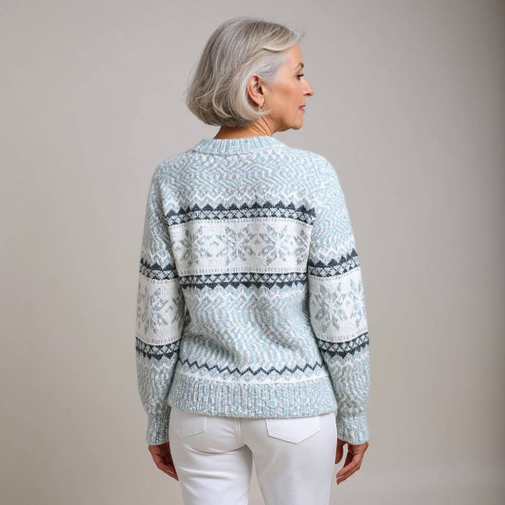 Melanie - Pull en tricot islandais